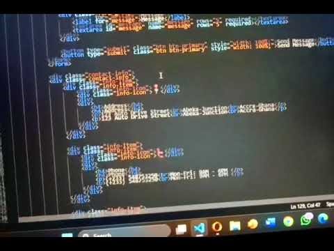 Continuation of the two strong website using HTML and CSS