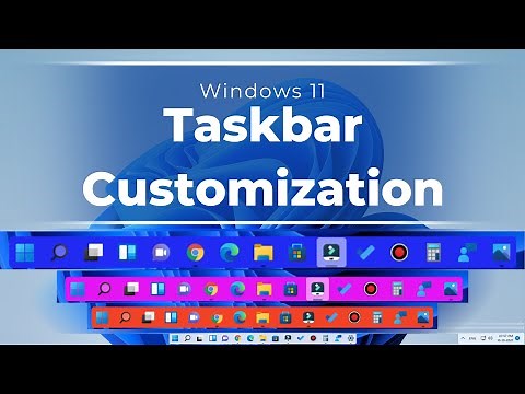 Windows 11 taskbar customization | Rounded tb Installation, Accent Color Changing 🤩