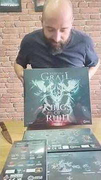 Ultra fast unboxing tainted grail kings of ruins! #games #boardgames #jogos #taintedgrail