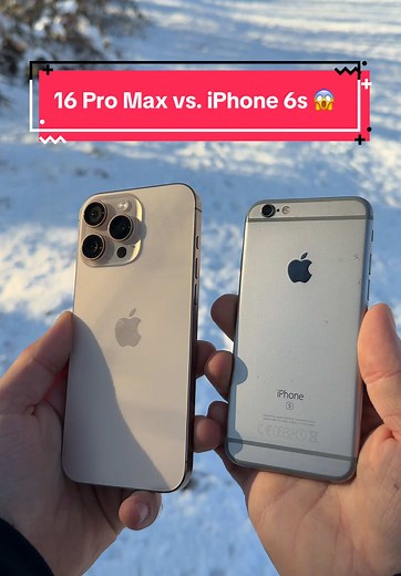 iPhone 16 Pro Max vs. iPhone 6s: A Stunning Comparison