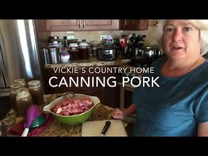 Canning Pork Tenderloin and Pork Sirloin Chunks