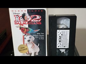 Opening to 102 Dalmations 2001 VHS