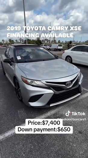 2019 Toyota Camry XSE Review and Financing Options