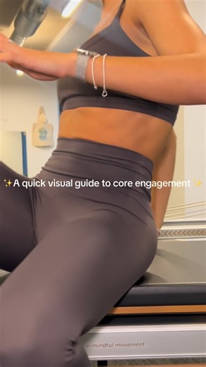 Amy on Instagram: "There’s a huge difference between gripping, sucking in, and actually engaging your core - but most people aren’t taught how to notice it. Here’s the breakdown… Gripping • everything tenses • breath gets stuck • pelvis + ribs clamp down • it feels “strong” but it’s all surface-level Great for bracing in life-or-death situations… not so much for Pilates. Sucking in • ribs flare • belly disappears • pelvic floor often overworks • zero breath, zero stability Looks “neat” in photos
