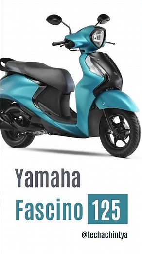 Yamaha Fascino 125 | Stylish 125cc Scooter | Price, Engine & Features