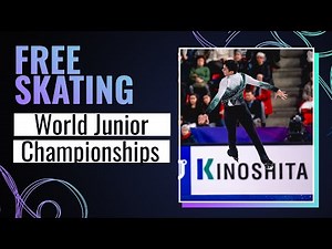 Men Free Skating | ISU World Junior Figure Skating Championships | Debrecen 2025 | #WorldJFigure