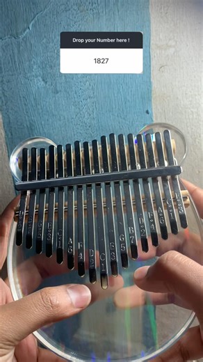 Try this musical game !! Turn number into notes 🎶 #music #kalimba #numberfun #easytoplay #notes