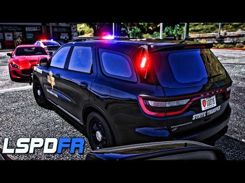 GTA 5 LSPDFR MODS | DPS Highway Patrol Durango 🌙 Night Shift Action!