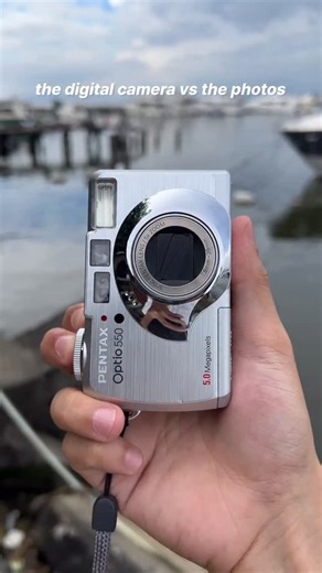 @filmniscate | 📸This 5-megapixel Pentaxio Optio 550 has so many fun features to try! The viewfinder makes it feel like I’m using a film camera. I love... | Instagram