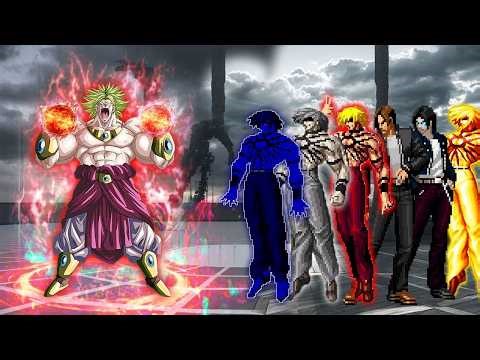 [Mugen KOF] Broly Edit Vs Kyo Kusanagi, Super Orochi Team