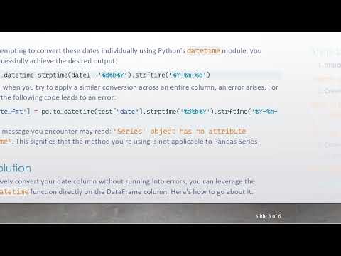 Converting datetime Formats in Pandas: From 31JAN2020 to 2020-01-31