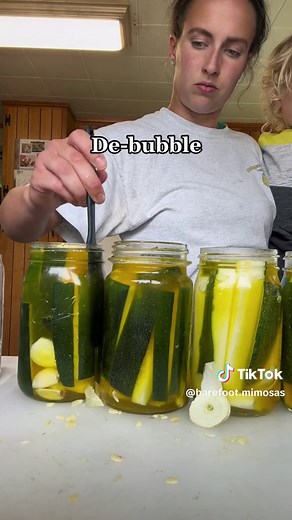 Homemade Zucchini Pickles - Canning and Preserving Recipe