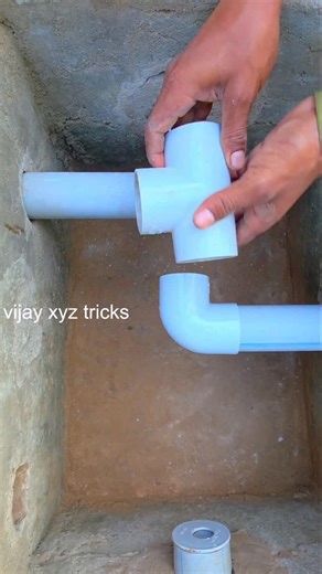 Vijay Sinh on Instagram: "Great Plumbing Trick To Repair Broken Pvc Pipe Joint New Tips #plumbing #plumbingservices #fblifestylechallenge"