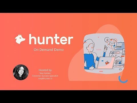 Hunter.io On Demand Demo