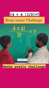137K views · 208 reactions | It's math 朗 challenge for all intelligent person! . . . #maths #puzzle #mathchallenge #viral #mathematics | Jung Bahadur Kumar | Facebook