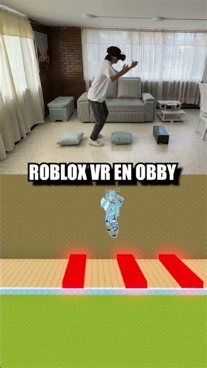 I TRIED TO BEAT THIS IMPOSSIBLE OBBY IN ROBLOX VR! 💀