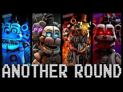 “Another Round” | Fnaf song - Animated by @Mautzi Animation Studio [1 Hour]
