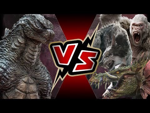 Godzilla VS Rampage Monsters | BATTLE ARENA | Godzilla VS Kong | DanCo VS