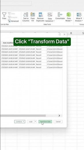 How to combine Excel spreadsheets using Power Query #excel #powerquery #spreadsheet