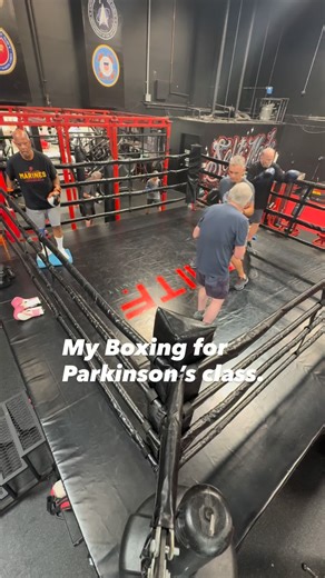 Unbelievable, benefits and changes in people with Parkinson’s by Boxing. #boxingtraining #boxingforparkinsons #letsbox | Ballard Boxing and Fitness | Facebook