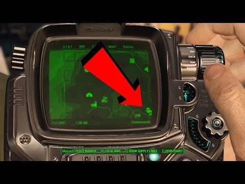 Fallout 4: Remove Power Armor Markers / Icons the Easy Way