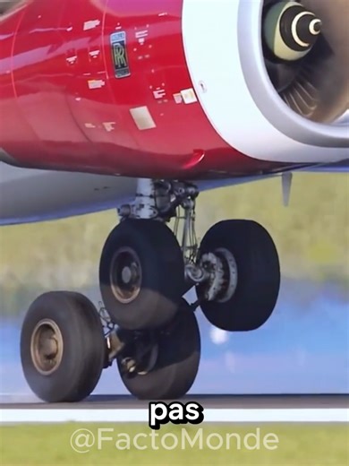 ✈️🛑 Le secret de l’inversion de poussée ! #Avion #Ingénierie #FaitsIncroyables #Aviation #Atterrissage