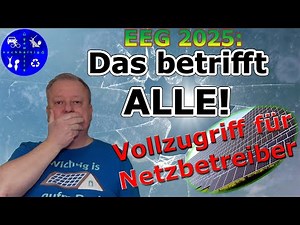 Entwurf EEG2025: Auch Bestands-Photovoltaikanlagen betroffen. Das ändert sich.