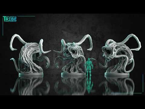 In my last D&D session I had my party encounter the most evil of amoebas... Black Pudding... 3D