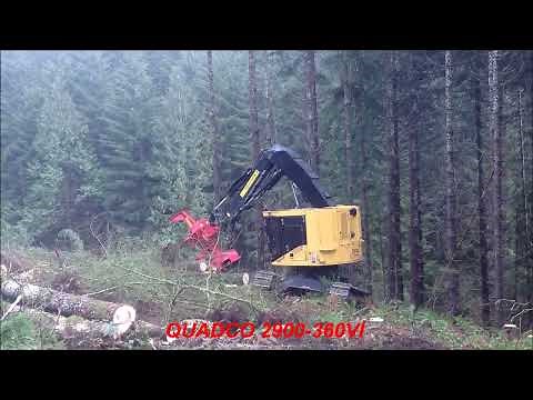 Quadco 2900 360V | Rugged Power Meets Precision – Intermittent Saw Head in Action