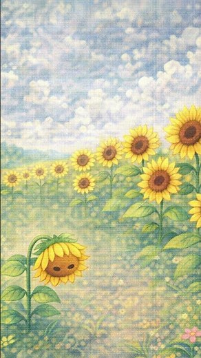 O Girassol Que Procurava o Sol 🌤️💛 | História Infantil Inspiradora ✨🌻#HistóriaInfantil #Girassol #Lu