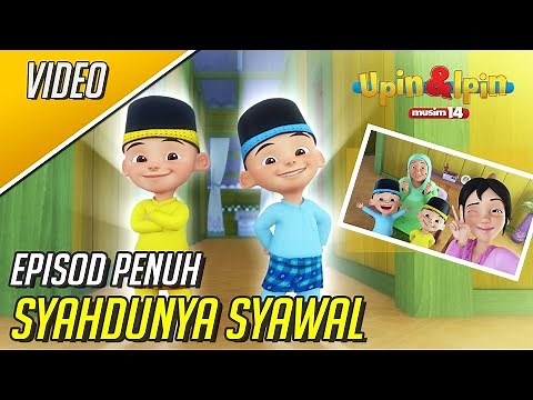 Upin & Ipin Musim 14 : Syahdunya Syawal [Episod Penuh]