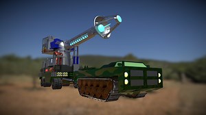 Type 66 Maser Cannon Weapon (Godzilla) - 3D model by Sparkster (@sparkster3d)