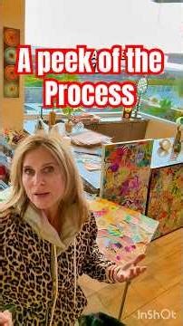 4 collages is various stages. Shows a bit of the process. #process #stages #collage #keepsake