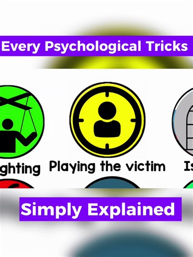 Part 1 Every Psychological Trick explained #pyschology #psychologytricks #fyp