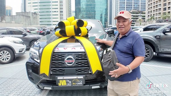 Tatay's New Ride, courtesy of the kids ❤️ Heart warming experience at All Cars Showroom today! Our clients bought a 2022 Nissan Navara VE Calibre 2.5 4x2 AT as a birthday present for their dad! Grateful for moments like this 🥹 Alagang JVA All Cars yan! #fyp #fy #fypシ゚ #fyppppppppppppppppppppppp #usedcar #usedcars #usedcardealer #usedcarsforsale #buyandsell #buyandsellmanila #jvaallcars