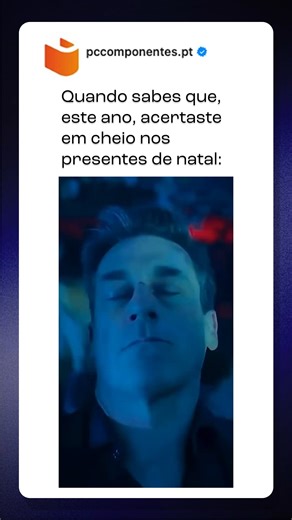 PcComponentes Portugal on Instagram: "Aquele nirvana natalício: Sabemos bem qual a sensação!🧘 E tu? Quantas vezes acertaste no presente perfeito?👇"