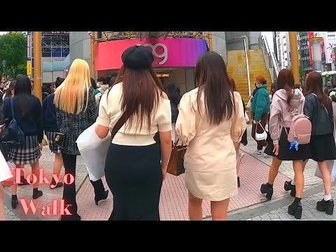 Tokyo walking tour. arrange【4K】2023-2. Harajuku, Shibuya, etc.