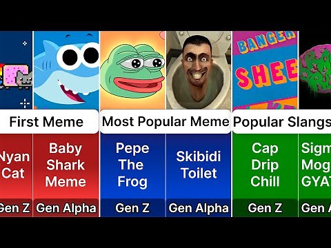 Gen Z Memes VS Gen Alpha Memes