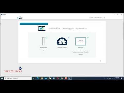 ACCA remote exam system check