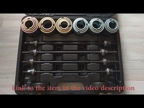 Universal Press and Pull Sleeve Remove Install Bushes & Bearings& Seals Tool Kit 26pc