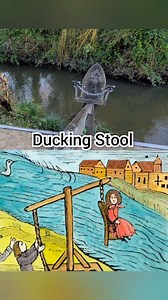 Ducking stool is an instrument of punishment for nags, gossips, witches, and dishonest tradesmen in medieval Europe. #history #explore #medieval #travel | Ever Alonzo