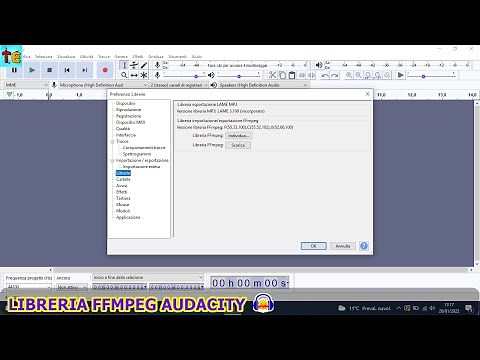 ADDING THE FFMPEG LIBRARY WITH AUDACITY
