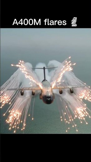 AC 130 flares A400M flares
