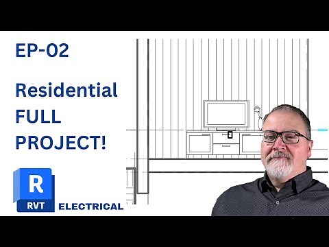 REVIT MEP FREE COURSE!! EP-02 - Let's Put in Receptacles! - Electrical Tutorial