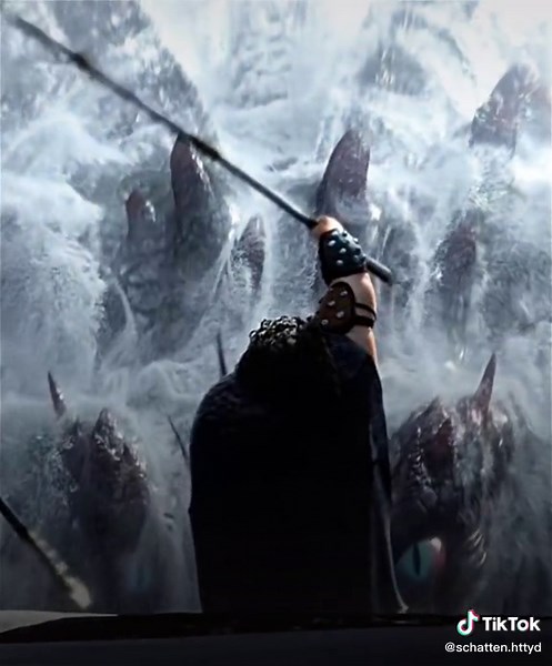 Confronting the Menacing Dragon-Like Creature