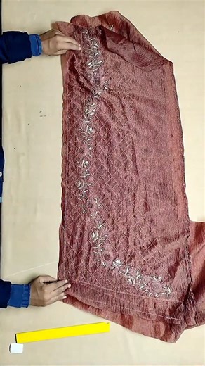 mohd shadab on Instagram: "party wear shrug design tutorial #sewing #sew #diy"