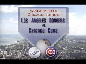 1996 Chicago Cubs vs Los Angeles Dodgers at Wrigley Field - June 18 - Harry Caray