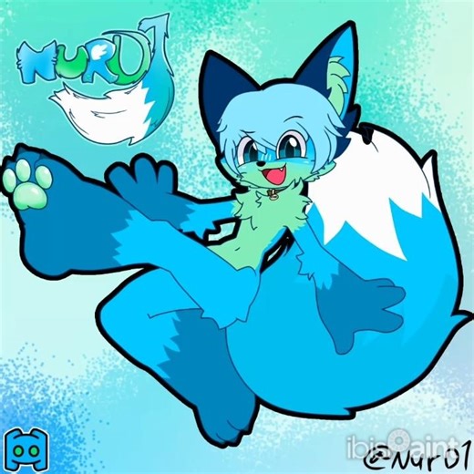 Full body :3 (my oc) ibispaint #artedigital #drawing #art #speedpaint #furry #geometrydashindonesia