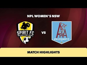 NPL Women's NSW Round 10 Highlights – NWS Spirit v APIA Leichhardt