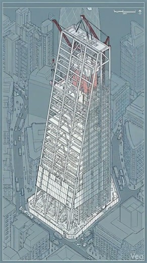 How Engineers Built This Skyscraper in a Tiny Site #engineering #construction #civilengineering